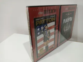 DVD Películas Bélicas: Patton y Platoon SIN ABRIR
