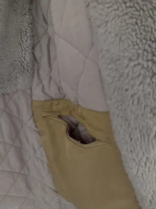 Abrigo Zara Mujer Amarillo Talla L