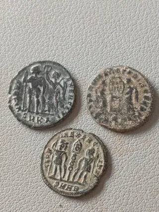 ≡ Precioso Lote 3 Monedas romanas Antiguas
