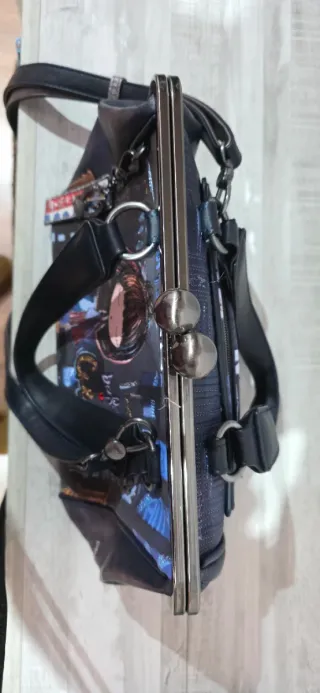 Bolso Anekke Negro Multicolor