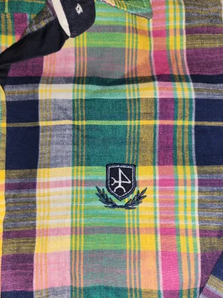 Camisa Valecuatro cuadros multicolor