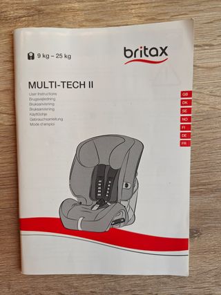 Silla Coche Britax Multitech II