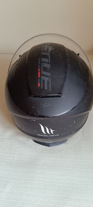 Casco Moto MTHELMETS con Gafas Sol