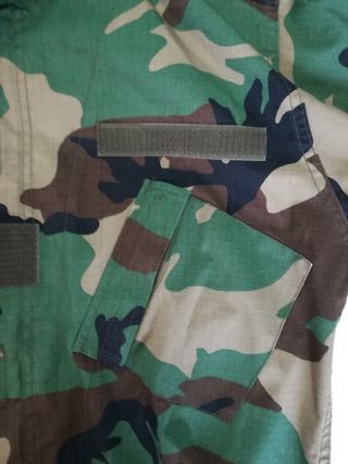 Chaqueta militar camuflaje Talla L