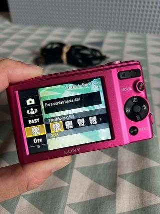 Cámara Sony Cyber-shot DSC-W810 Rosa