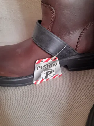 stivali modello biker marroni n. 40