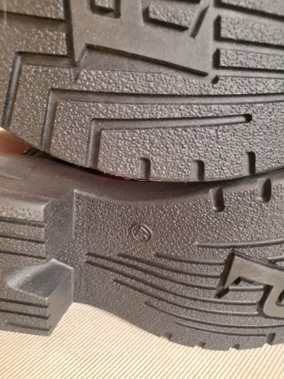 stivali modello biker marroni n. 40