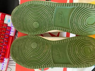 Zapatillas Nike Court Vision Blancas y Verdes