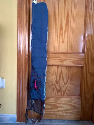 Pañuelo foulard Cirque du Soleil azul y rosa