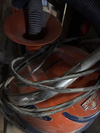 Aspirador Industrial Grizzly Naranja/Azul