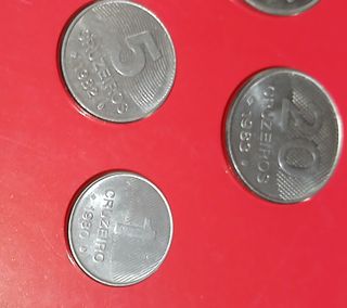 Monete Cruzeiros Brasile 1980-1983