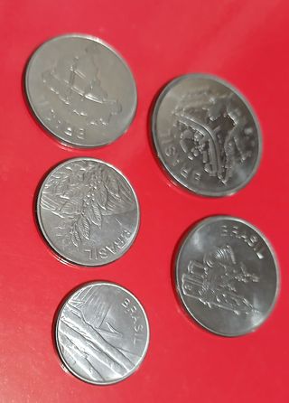 Monete Cruzeiros Brasile 1980-1983