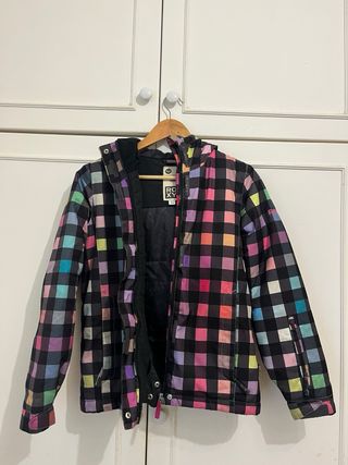 Giubbotto Roxy da sci per bambine multicolore