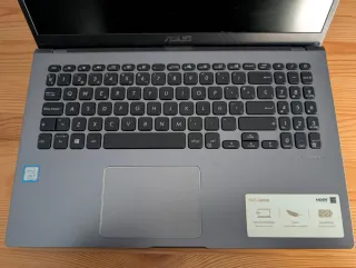 Portátil Asus X509F Gris