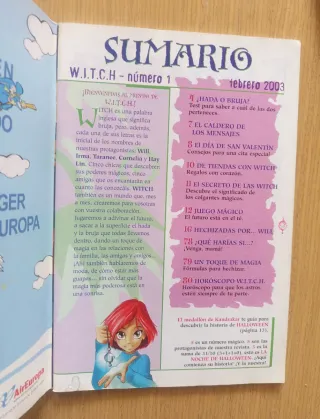 comic revista witch número 1