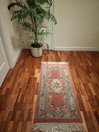 Alfombra china vintage Art Deco