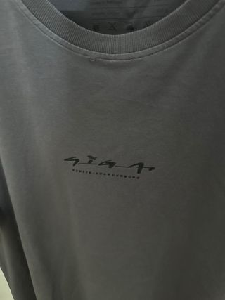 Camiseta Tesla Giga Gris Talla XL