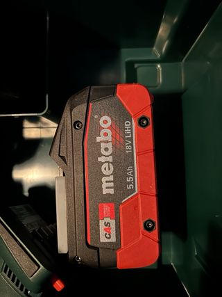Radial a batería Metabo