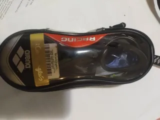 2 pares de Gafas de natación azules y verdes