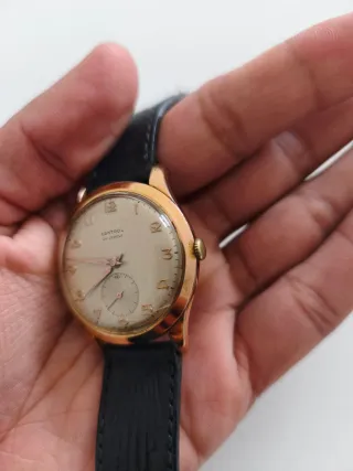 Reloj Control 21 Jewels Oro Negro