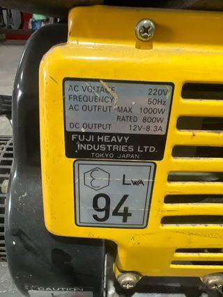 Generador Robin R1210 Brushless