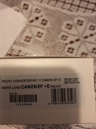 Sigma MC-11 Adaptador Montura SA a E