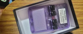 Consola Portátil Morada Juegos Retro