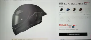 Casco Nexx X.R3R Zero Pro 2 Carbon Negro