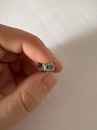 Charm Pandora Stitch Plata S925 ALE Morado