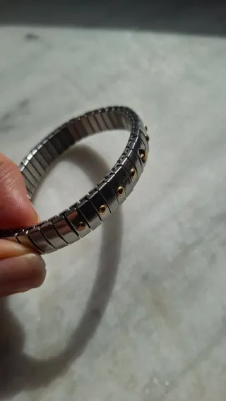 Bracciale Zoppini Stelle e Palline Oro/Acciaio