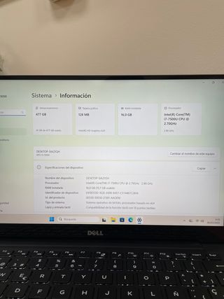 Dell XPS 13 9350 i7-7 16GB 512M2-80565-