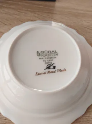 Mantequera Gural Porselen Porcelana