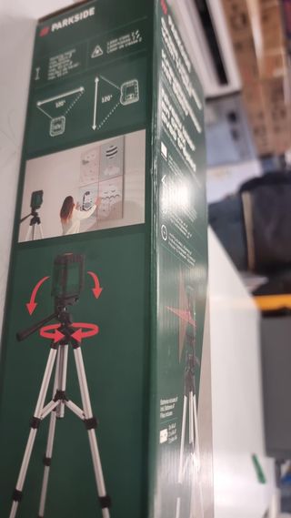 NIVEL LASER PARKSIDE PKLL 10 B4 + TRIPODE