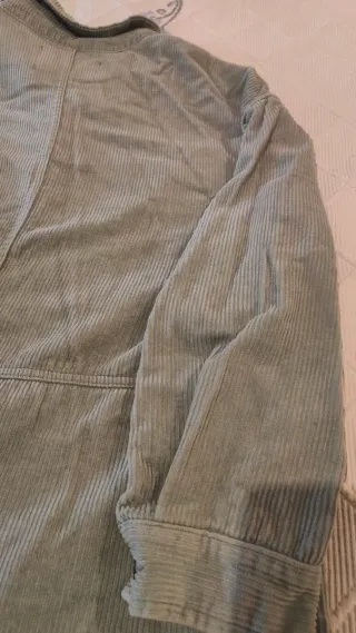 Chaqueta Pana Pull&Bear Verde Agua