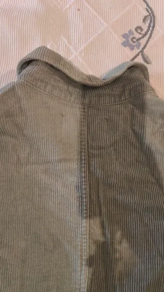 Chaqueta Pana Pull&Bear Verde Agua