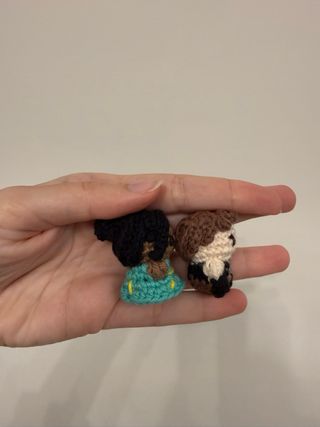 Amigurumi Anthony e Kate Bridgerton