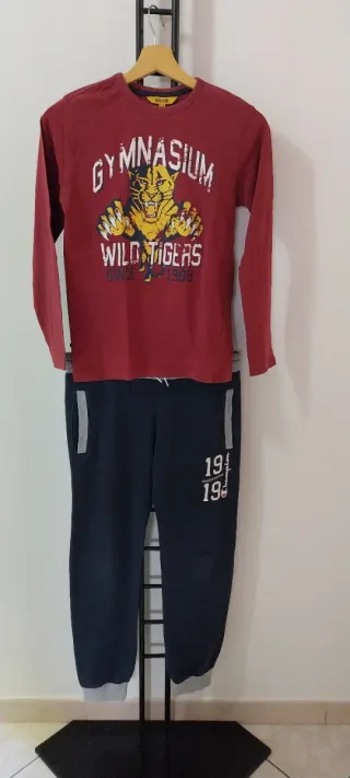 Set 7 pezzi abbigliamento bimbo 10/12 anni