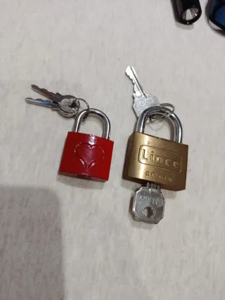 Lote 2 Candados con Llaves