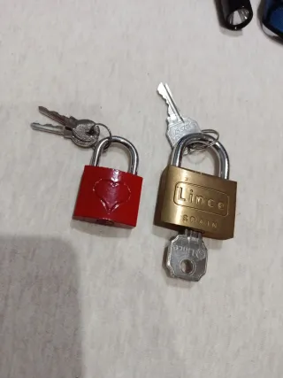 Lote 2 Candados con Llaves