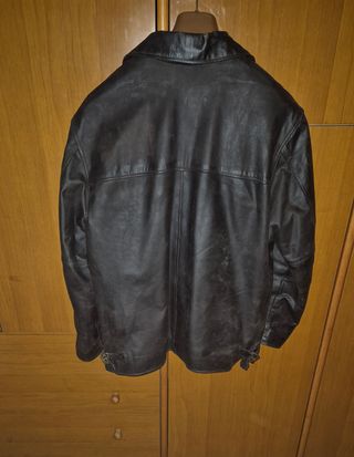 Giubbotto in pelle EGEMONY marrone
