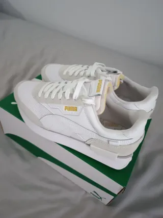 Puma Rider Perf Lea. Talla 41. Nuevas!