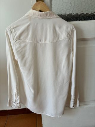 Camisa Mango Blanca Talla XS