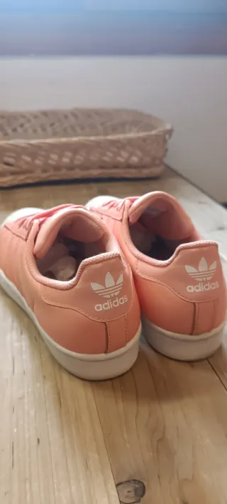 Zapatillas Adidas Superstar Coral Mujer