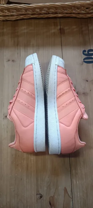 Zapatillas Adidas Superstar Coral Mujer