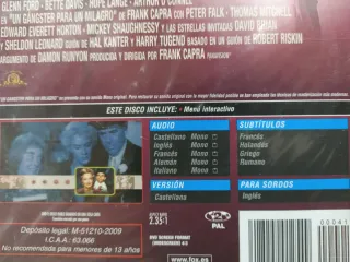 DVD Un Gangster para Un Milagro Sin Abrir