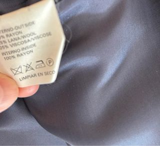 Traje Adolfo Dominguez Negro Talla 46