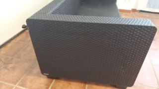 Sofá de exterior 3 plazas