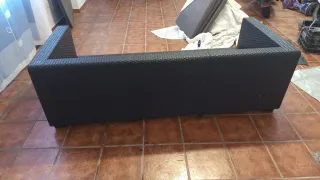 Sofá de exterior 3 plazas