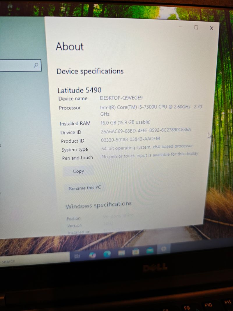 Dell Latitude 5480 Negro afbeelding 3