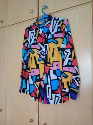 Camisa SHEIN multicolor